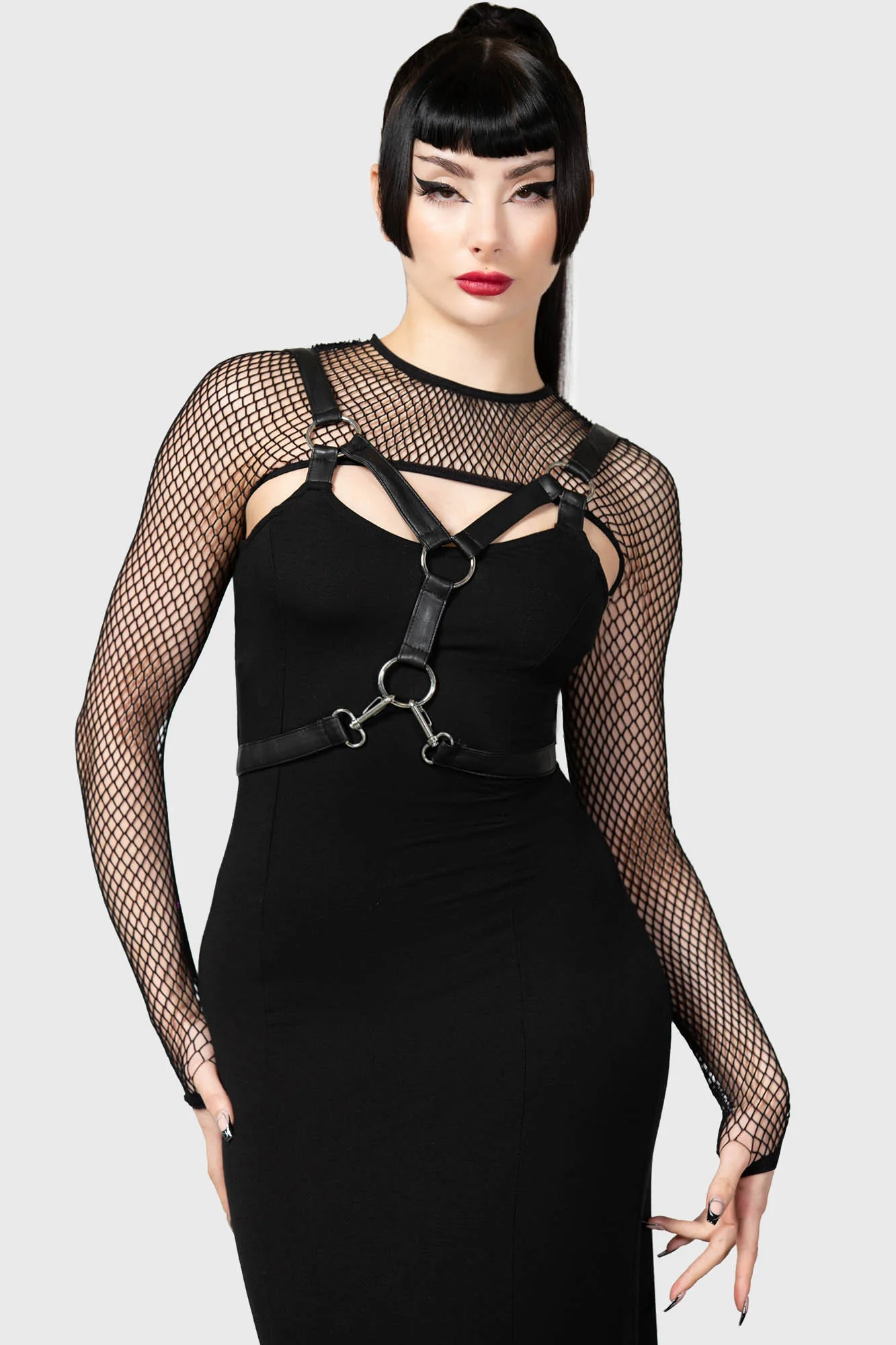 Bite Me Fishnet Bolero [B] - Image 3