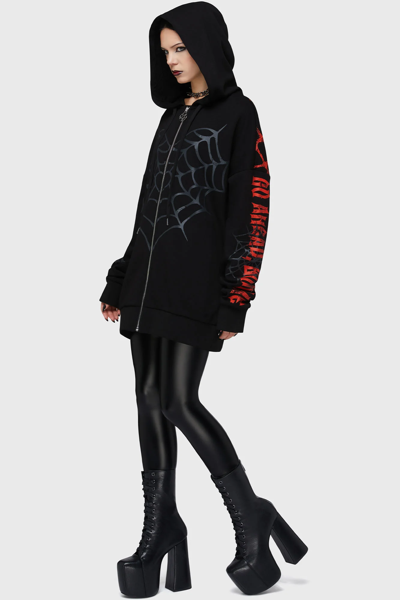 Here Comes Elvira Hoodie - Image 3