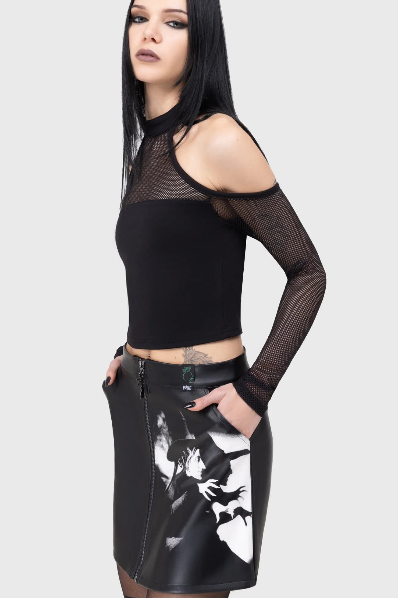 Witch Please Mini Skirt - Image 3